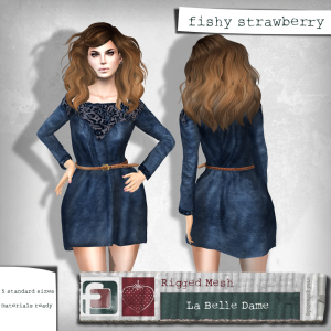 Fishy Strawberry - La Belle Dame Ad